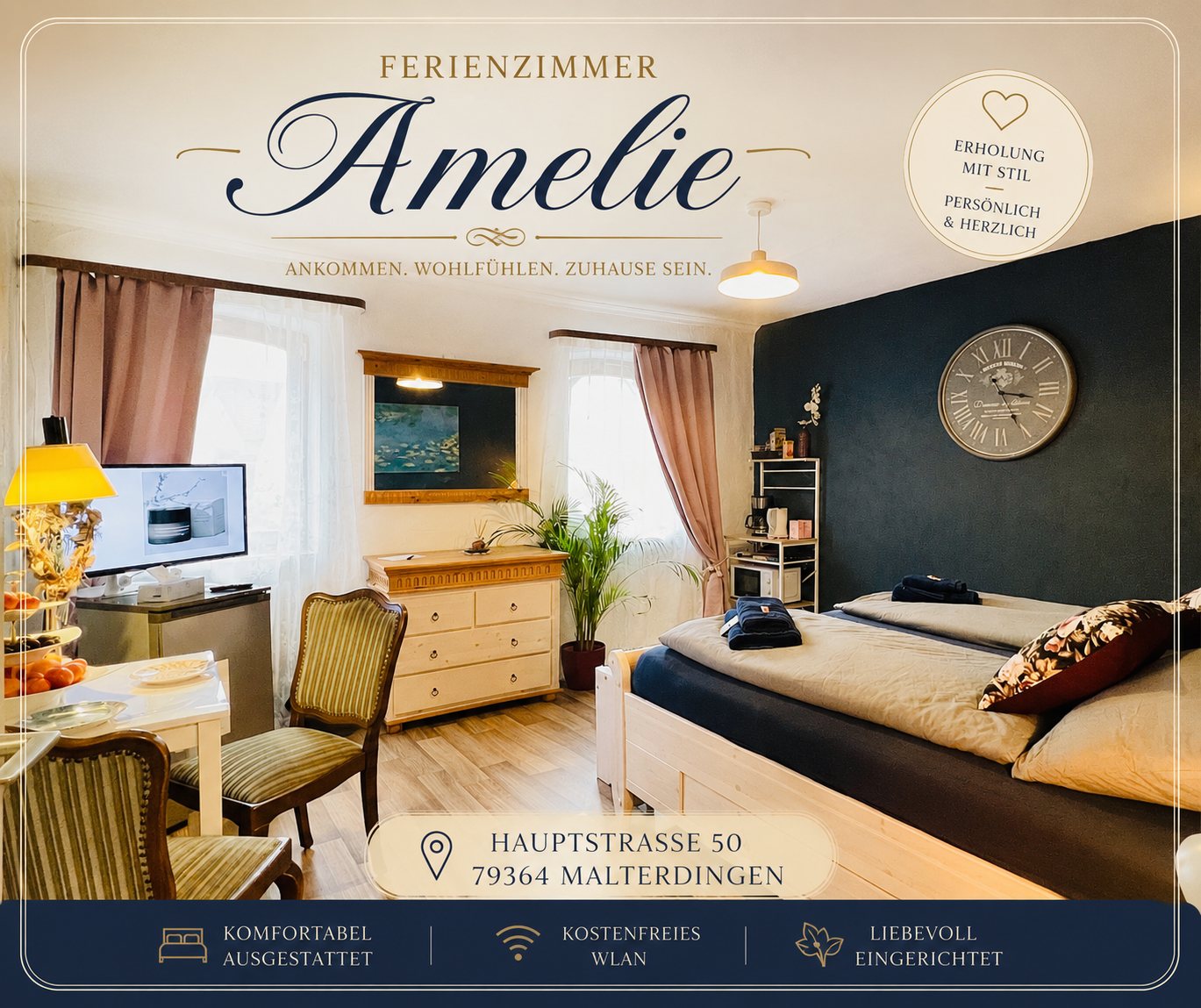 Apartment Amelie im G&auml;stehaus L&ouml;wen Malterdingen